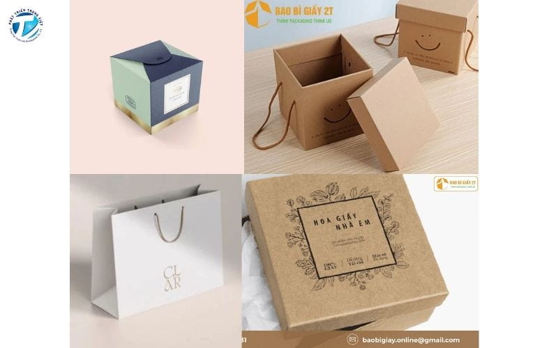 Một số sản phẩm của Bao bì giấy 2T